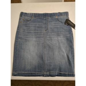 NWT Liverpool Denim Skirt Sz 16w